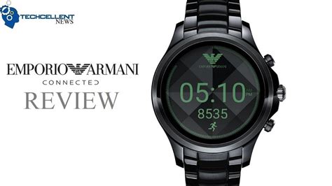 emporio armani smartwatch|emporio armani watch reviews.